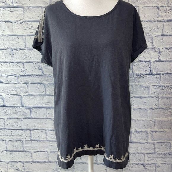 J. Jill Pure Jill Embroidered Dolman Tunic - Picture 9 of 15